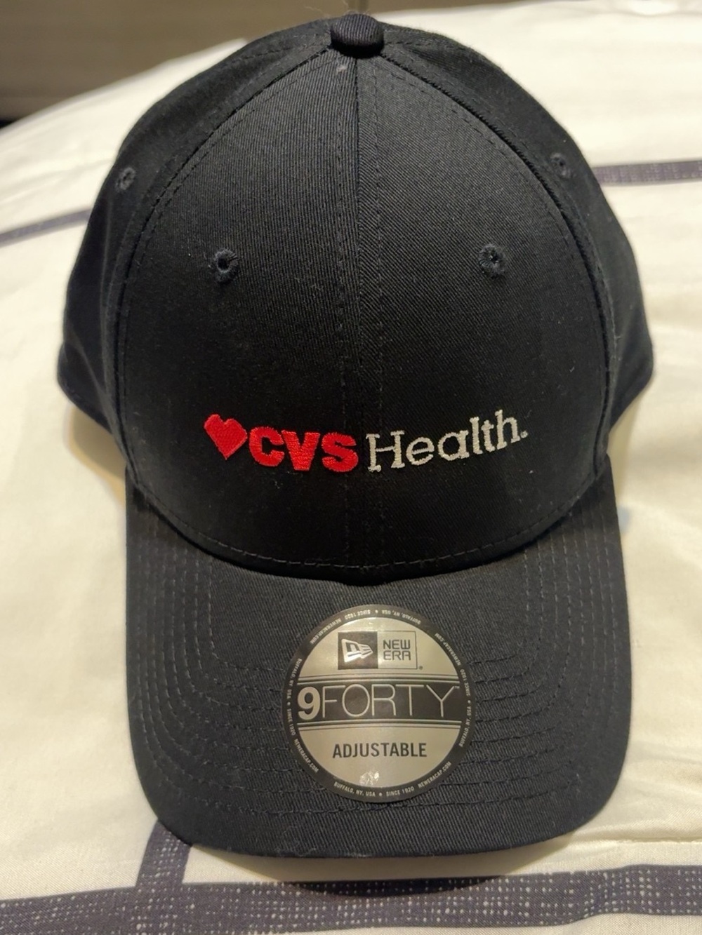 CVS Health Black 9FORTY Adjustable Cap